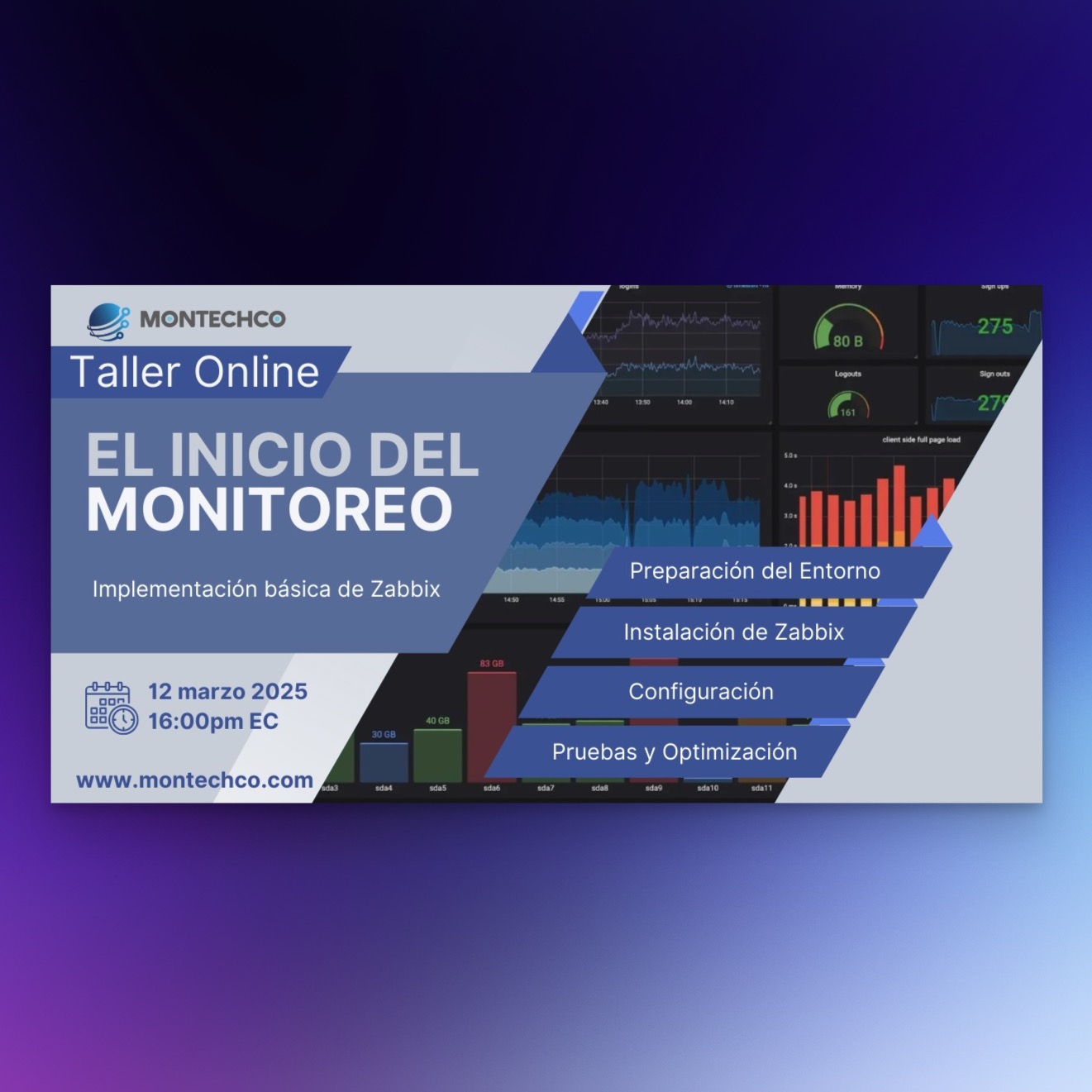 Webinar: 🚀 Inicio del Monitoreo: Implementación Básica de Zabbix 💻📊